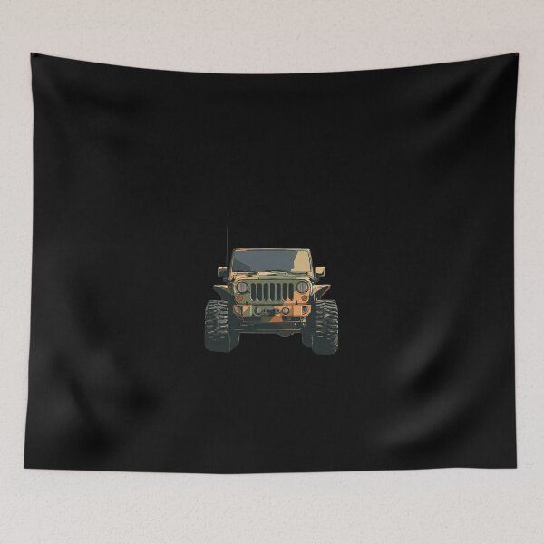 Item preview, Offroad Camo Jeep – 4x4 Adventure & Outdoor Style Main tag: offroad designed and sold by GeoBeast.
