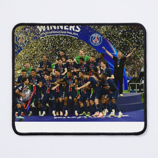 Item preview, Paris Saint Germain UEFA 2025 Champions League Winners designed and sold by STFPhotoAgency.
