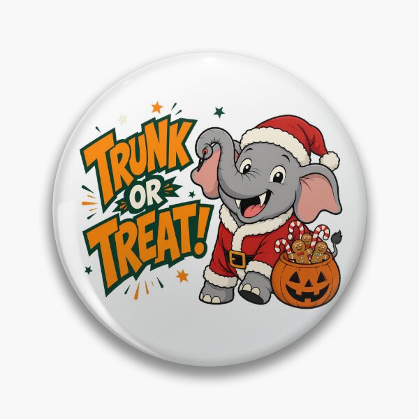 Item preview, Elephant Trunk Or Treat Christmas Halloween Pun designed and sold by chattsuede.