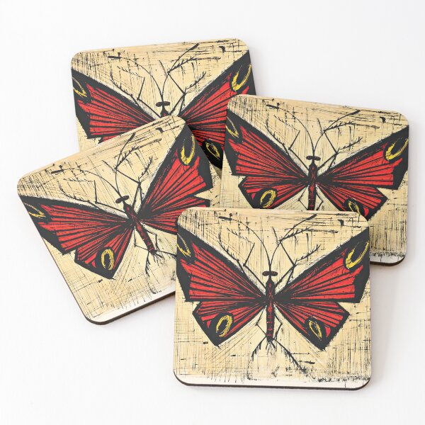 Item preview, Bernard Buffet, The Red and Yellow Butterfly designed and sold by DavidSrna.