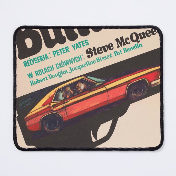 Item preview, Classic 1968 Bullitt Cinema Poster Art designed and sold by KekwArt.