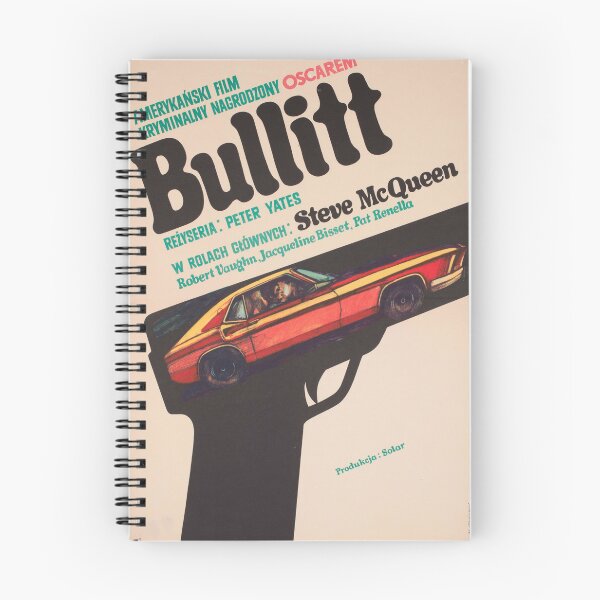 Item preview, Classic 1968 Bullitt Cinema Poster Art designed and sold by KekwArt.