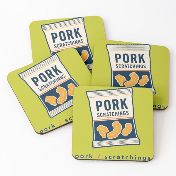 Item preview, Pork Scratchings – Minimalist British Pub Art designed and sold by StillandStory.