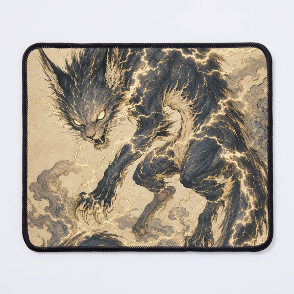 Item preview, Feral Raiju Lightning Beast designed and sold by Ocelot-T.
