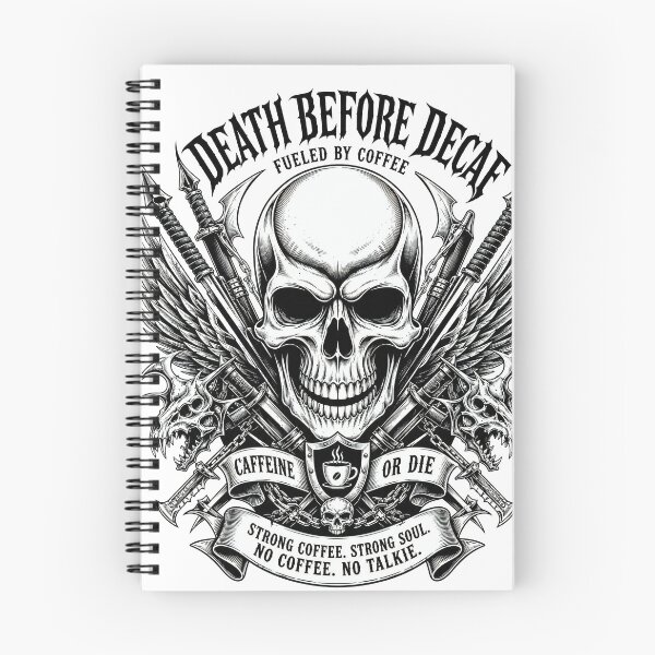 Item preview, death before decaf designed and sold by aliraweb.