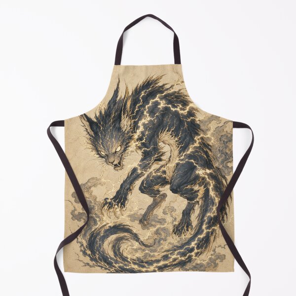 Item preview, Feral Raiju Lightning Beast designed and sold by Ocelot-T.