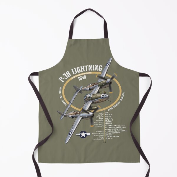 Item preview, P-38 LIGHTNING PLANE DARK designed and sold by MUNZdesign.