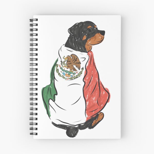 Item preview, Rottweiler wearing Mexico Flag  designed and sold by lovemydoggie.