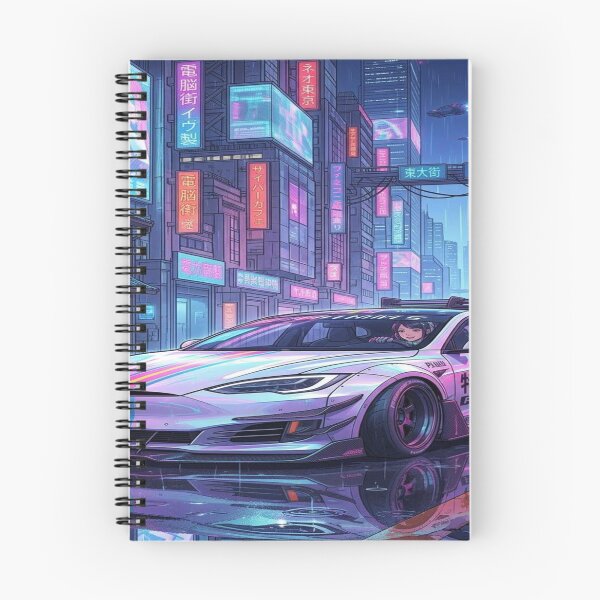 Item preview, Plaid Cyberpunk | JDM Anime Illustration. designed and sold by JMAVILA ART.