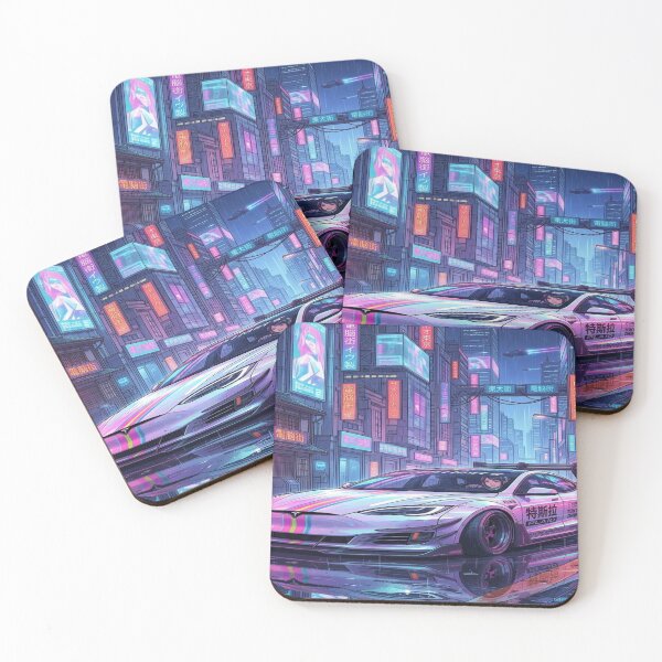 Item preview, Plaid Cyberpunk | JDM Anime Illustration. designed and sold by JMAVILA ART.