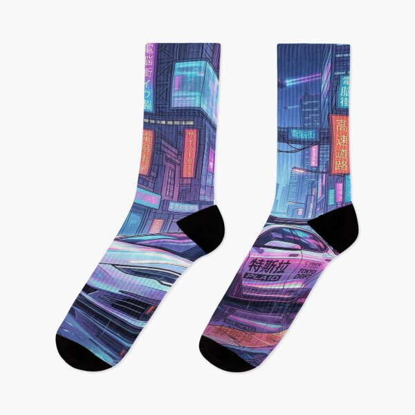 Item preview, Plaid Cyberpunk | Ilustración Anime JDM. designed and sold by JMAVILA ART.