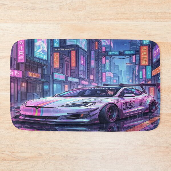 Item preview, Plaid Cyberpunk | JDM Anime Illustration. designed and sold by JMAVILA ART.