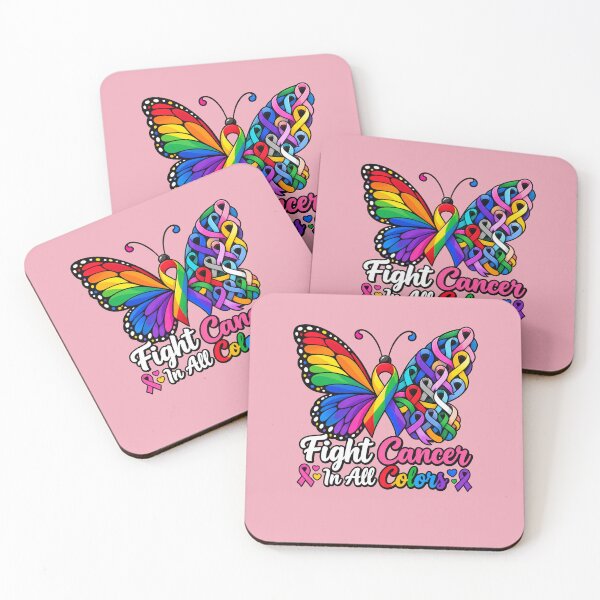 Item preview, Warrior Fight Cancer in All and Every Color Ribbon Butterfly designed and sold by clothesy7.