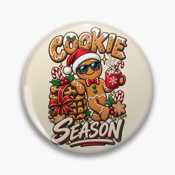 Item preview, Cookie Season – Cool Gingerbread Christmas Baking designed and sold by warlistop.