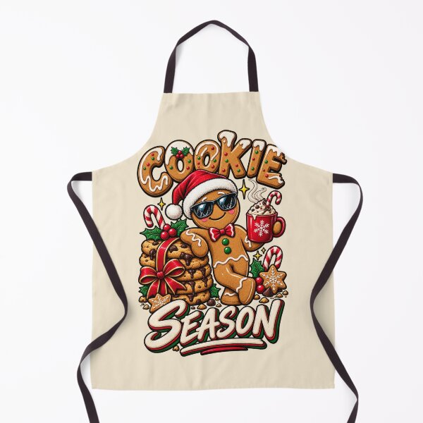 Item preview, Cookie Season – Cool Gingerbread Christmas Baking designed and sold by warlistop.