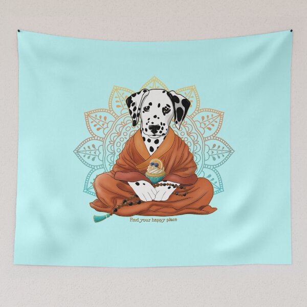 Item preview, Dalmatian Find Your Happy Place designed and sold by Atelier Cupcake.
