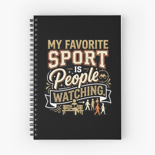 Item preview, My Favorite Sport Is People Watching Funny Humor designed and sold by DuckOddity.