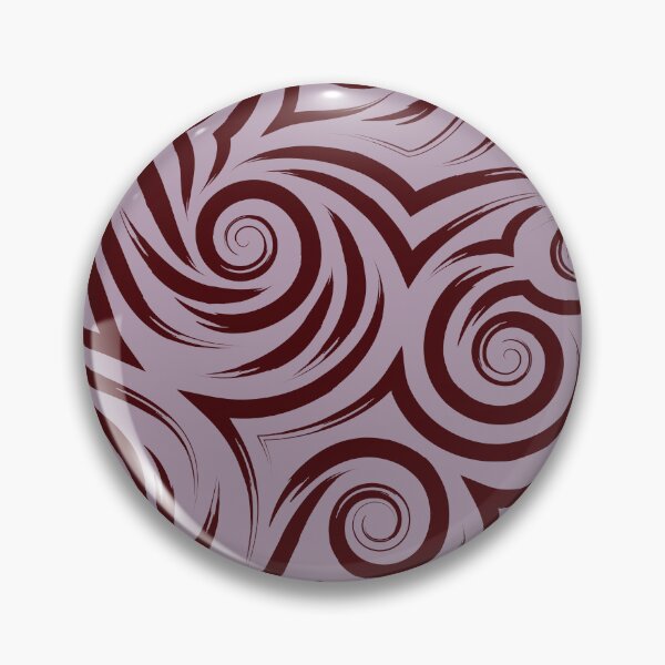 Item preview, Burgundy Swirl Tribal Pattern | Dusty Mauve Abstract Art designed and sold by ​Jyoti Digital Artist.