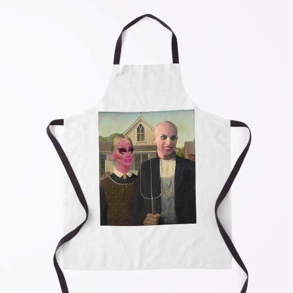 Item preview, Trixie Katya American Gothic Meme designed and sold by elizah-jeffcoat.