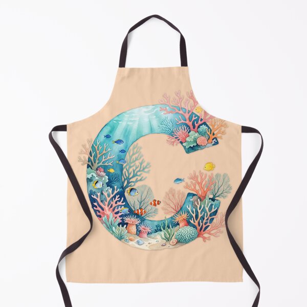 Item preview, Coastal Initial C Marine Monogram Personalized Ocean Design designed and sold by Sea Gem.