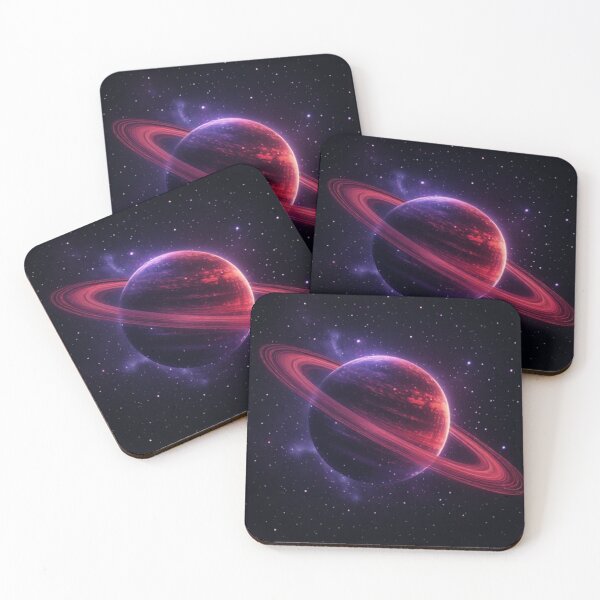 Item preview, Purple Red Ringed Planet designed and sold by Jadelight's AI Slop.