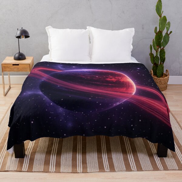 Item preview, Purple Red Ringed Planet designed and sold by Jadelight's AI Slop.