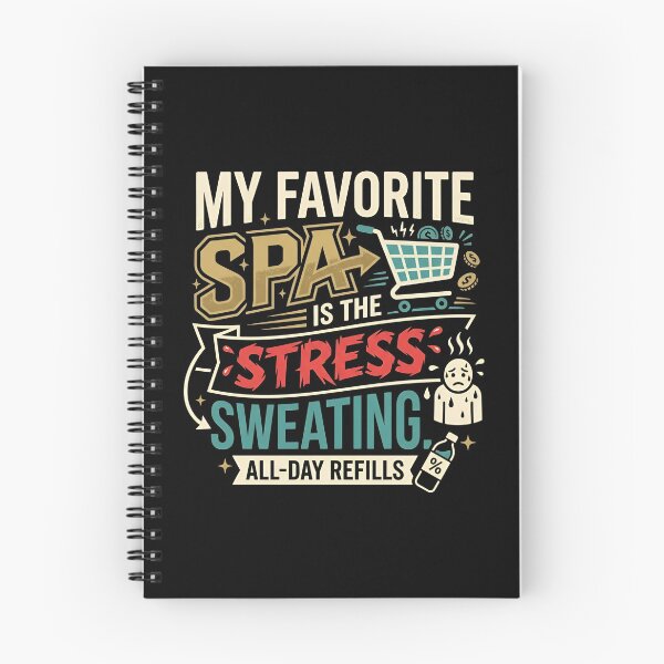 Item preview, My Favorite Spa Is Stress Sweating Burnout Humor designed and sold by DuckOddity.