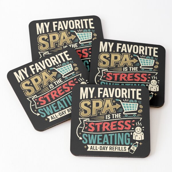 Item preview, My Favorite Spa Is Stress Sweating Burnout Humor designed and sold by DuckOddity.