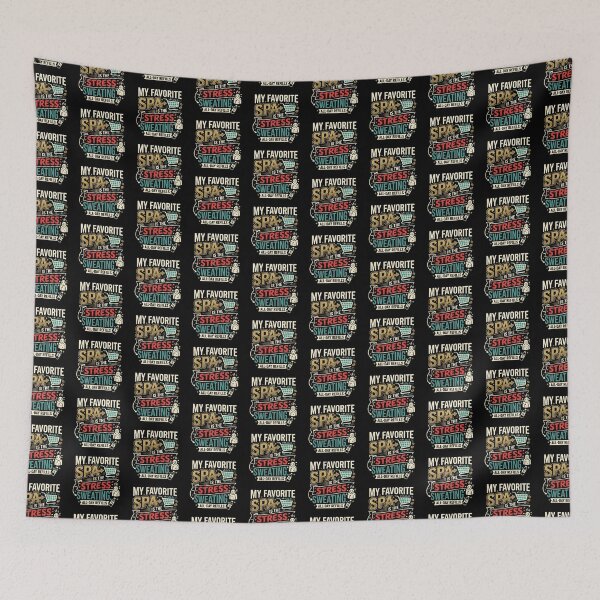 Item preview, My Favorite Spa Is Stress Sweating Burnout Humor designed and sold by DuckOddity.