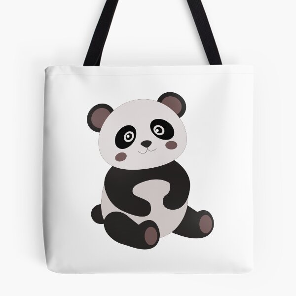 Item preview, Cute Sitting Panda Bear Nursery Vector Sticker designed and sold by ElenMart.