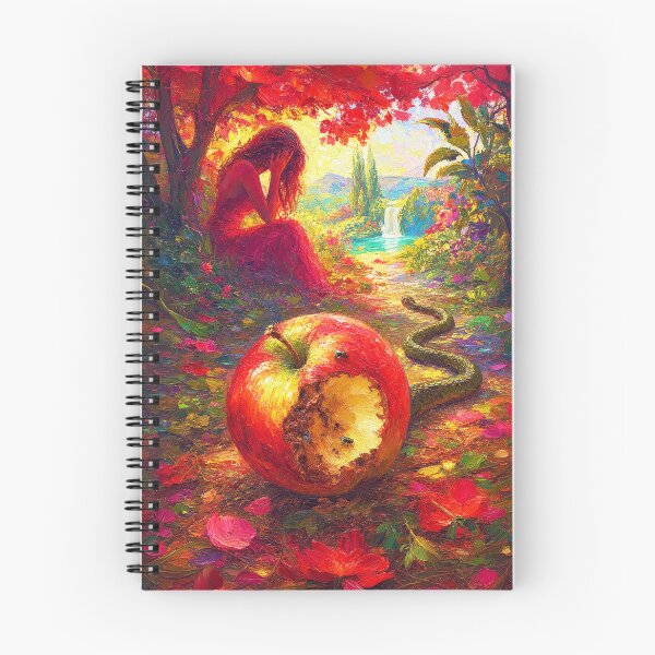 Item preview, The Weight of Shame: Bitten Apple & Psychological Allegory Fine Art designed and sold by chihuahuashower.