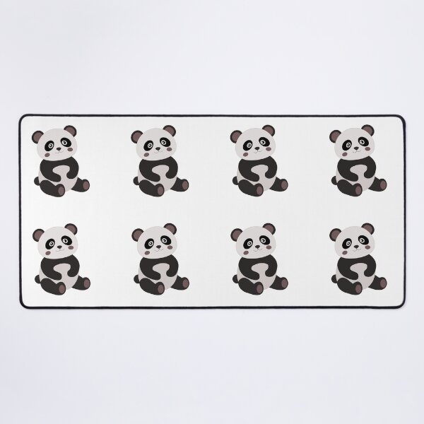 Item preview, Cute Sitting Panda Bear Nursery Vector Sticker designed and sold by ElenMart.