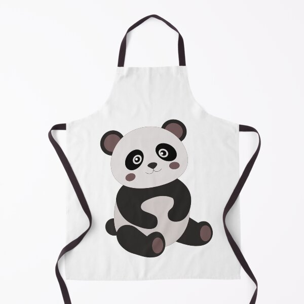 Item preview, Cute Sitting Panda Bear Nursery Vector Sticker designed and sold by ElenMart.