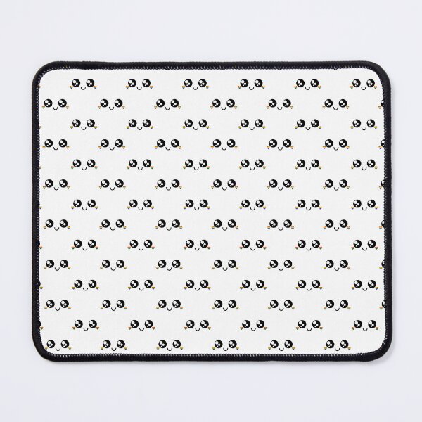 Item preview, Cute kawaii smiling rainbow heart cheeks face pattern designed and sold by BlushyPrint.