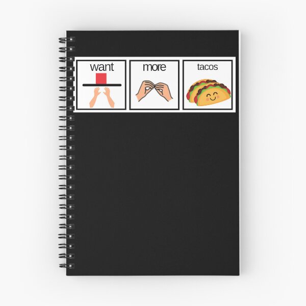 Item preview, Funny Special Education AAC Design Taco Tuesday designed and sold by Not A Typical  Teacher.