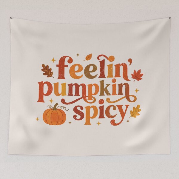 Item preview, Feelin' Pumpkin Spicy, Funny Fall, Retro Halloween, Cozy Pumpkin, Spice Autumn Gift designed and sold by Quiajia.