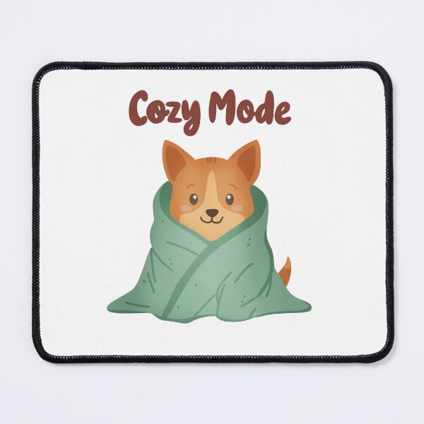 Item preview, Cozy Mode Dog Illustration designed and sold by DinaArtStudio.