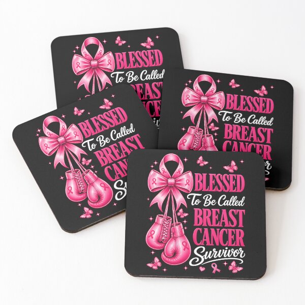 Item preview, Blessed to Be Called Breast Cancer Survivor Pink Ribbon designed and sold by KarimSoCute.