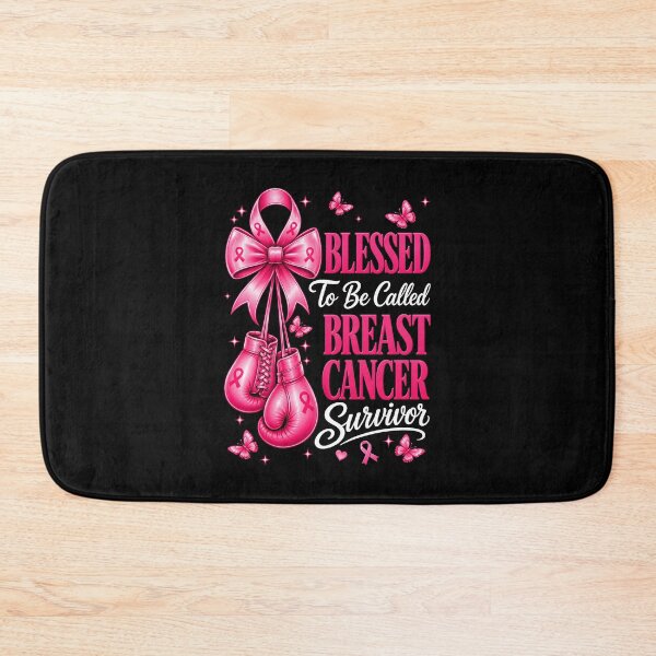 Item preview, Blessed to Be Called Breast Cancer Survivor Pink Ribbon designed and sold by KarimSoCute.