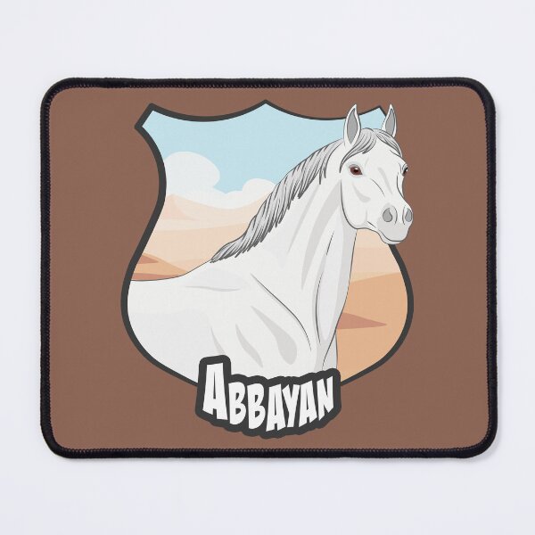 Item preview, An Abbayan horse in a shield designed and sold by Cheval-de-coeur.
