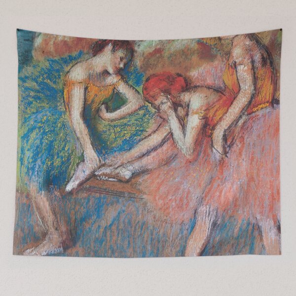 Item preview, Edgar Degas – Dancers at Rest | Ballerinas | French Impressionist Art designed and sold by Shoupay.