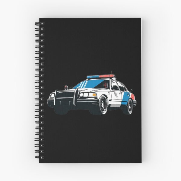 Item preview, Retro Cop Cruiser – Classic Police Car & Street Style ​ designed and sold by GeoBeast.
