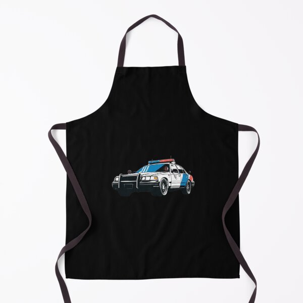 Item preview, Retro Cop Cruiser – Classic Police Car & Street Style designed and sold by GeoBeast.