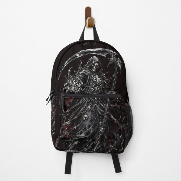 Item preview, Dark Reaper Tactical Skeleton with Scythe Dark Fantasy Art designed and sold by KTD28_SHOP.