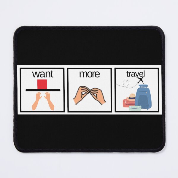 Item preview, Funny Special Education AAC Design Travel Lover designed and sold by Not A Typical  Teacher.