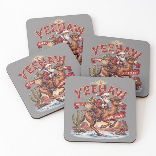 Item preview, Yeehaw & Merry Christmas Funny Camel T-Shirt designed and sold by Camel & Quirk.