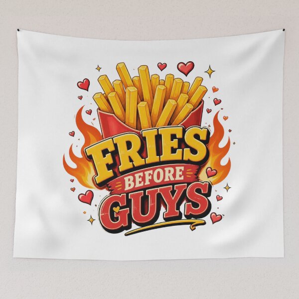 Item preview, Fries Before Guys designed and sold by Stylestickers55.