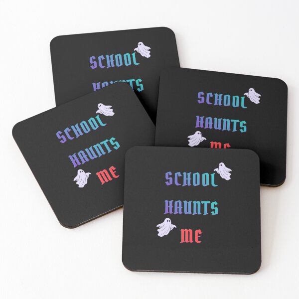 Item preview, School Haunts Me Funny Halloween Back to School Ghost designed and sold by T-version.