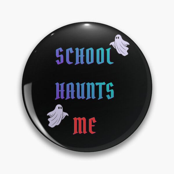 Item preview, School Haunts Me Funny Halloween Back to School Ghost designed and sold by T-version.
