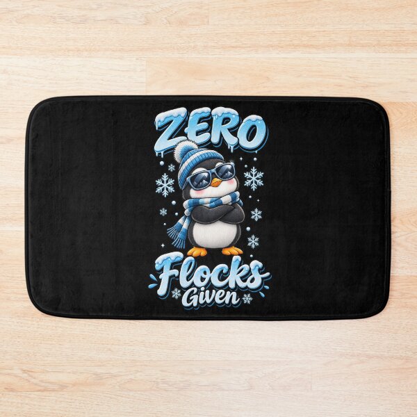 Item preview, Zero Flocks Given Penguin designed and sold by Side Quest Co..